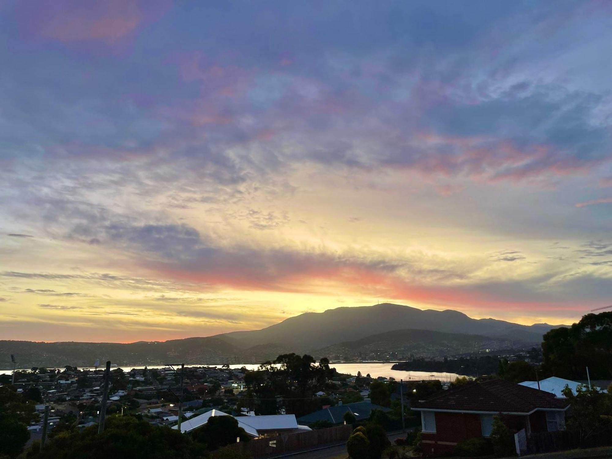 Bella Vista On Beach Hobart Esterno foto